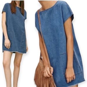 Wilfred free nori  denim dress